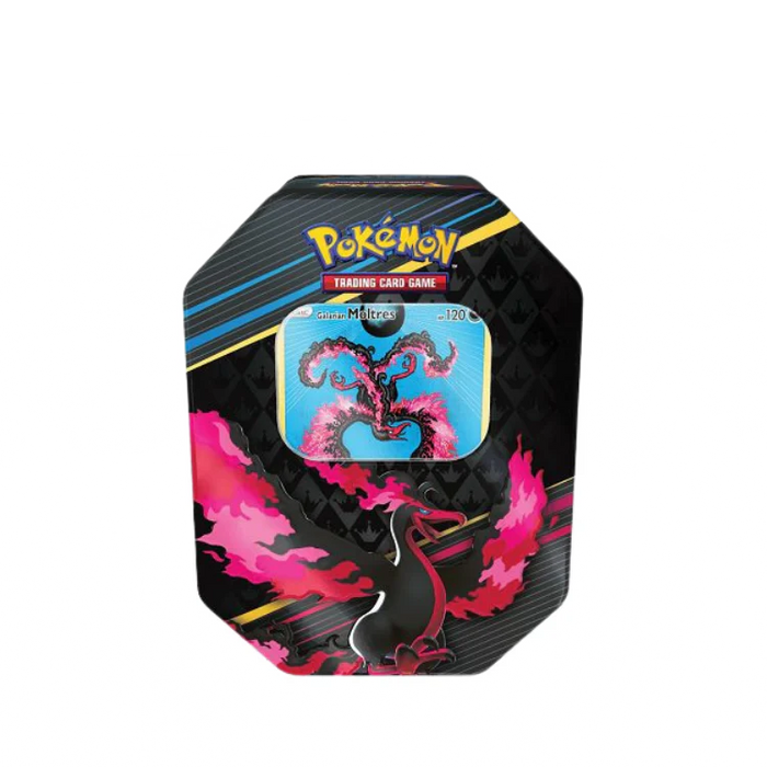 Crown Zenith — Galarian Moltres Tin