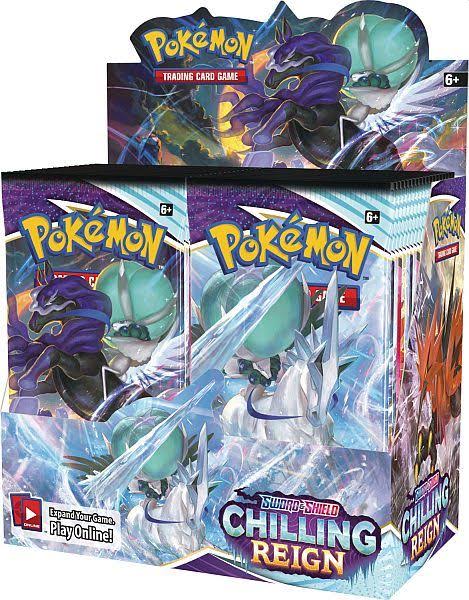 Sword & Shield — Chilling Reign — Boosterbox (36 packs)