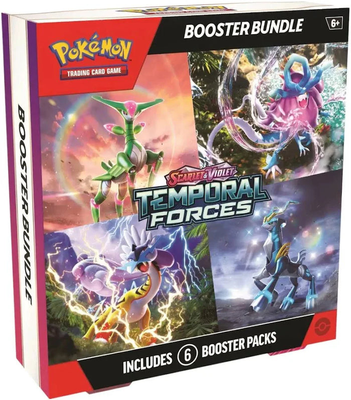 Scarlet & Violet — Temporal Forces — Booster Bundle (6 packs)