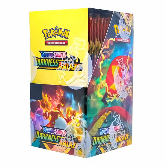Sword & Shield — Darkness Ablaze — Half Booster Box (18 packs)
