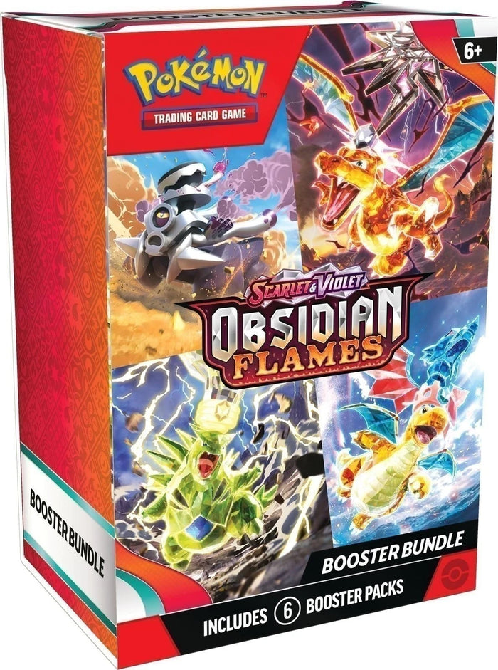 Scarlet & Violet — Obsidian Flames — Booster Bundle (6 packs)