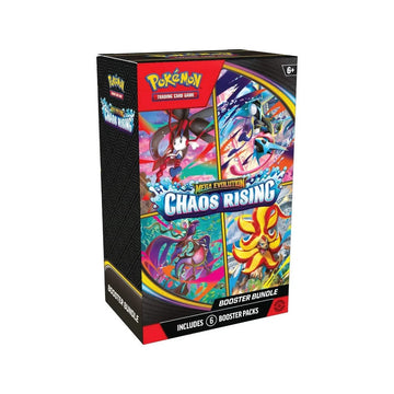 Mega Evolution — Chaos Rising — Booster Bundle (6 packs)