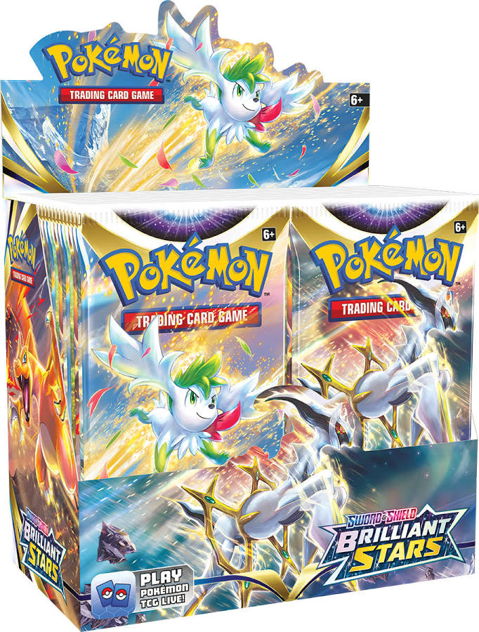 Sword & Shield — Brilliant Stars — Boosterbox (36 packs)