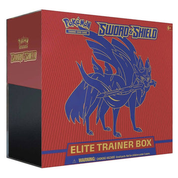Sword & Shield — Base Set — Elite Trainer Box (8 packs)