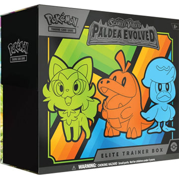 Scarlet & Violet — Paldea Evolved — Elite Trainer Box (9 packs)