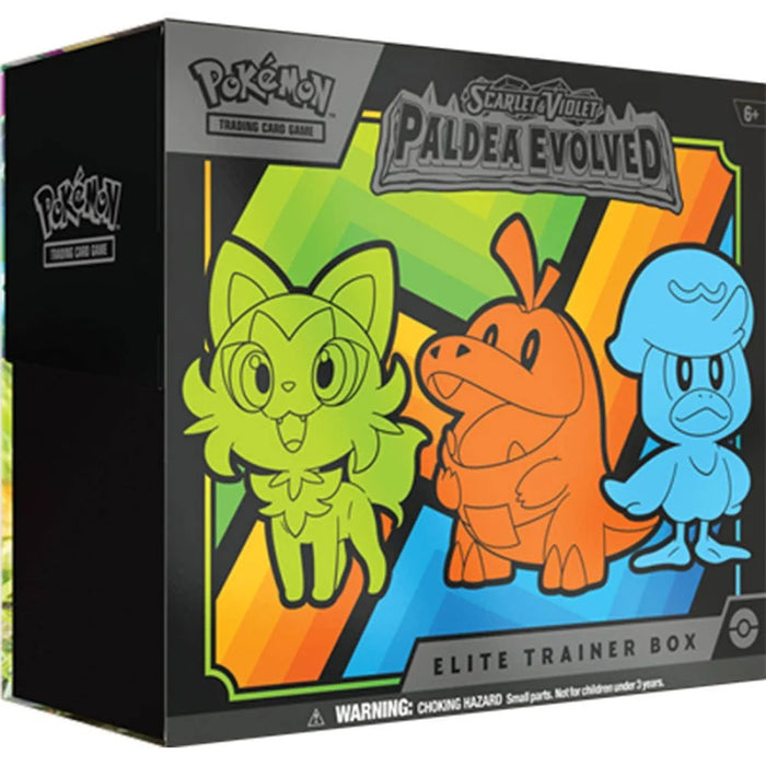 Scarlet & Violet — Paldea Evolved — Elite Trainer Box (9 packs)