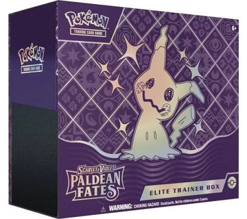 Scarlet & Violet — Paldean Fates — Elite Trainer Box (9 packs)