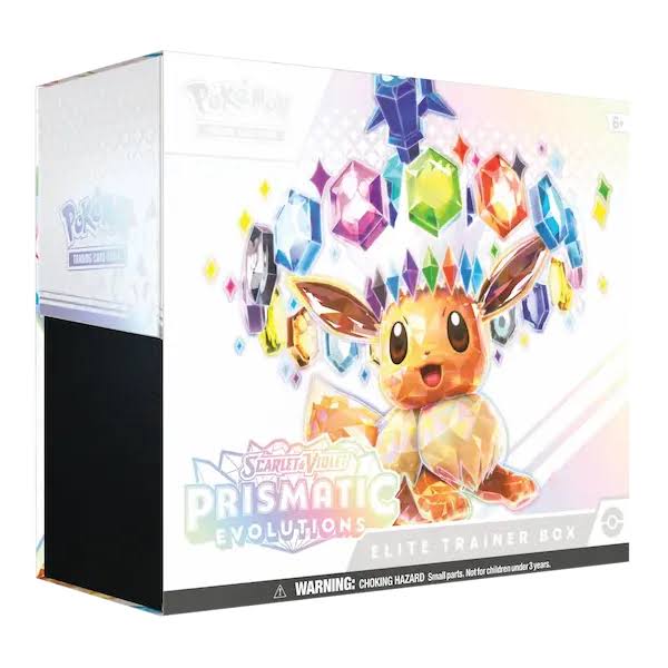 Scarlet & Violet — Prismatic Evolutions — Elite Trainer Box (9 packs)