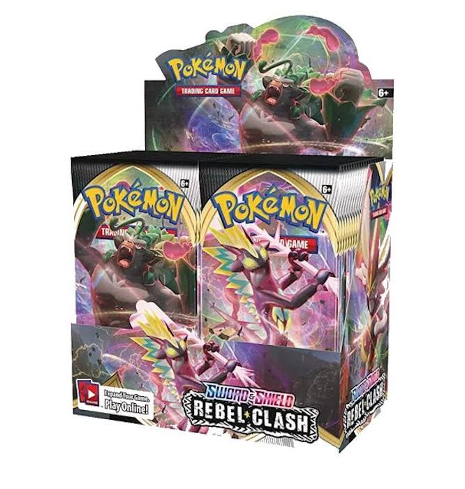 Sword & Shield — Rebel Clash — Boosterbox (36 packs)