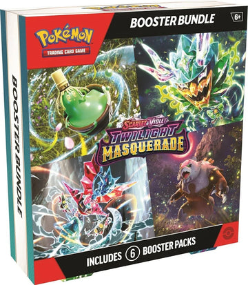 Scarlet & Violet — Twilight Masquerade — Booster Bundle (6 packs)