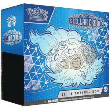 Scarlet & Violet — Stellar Crown — Elite Trainer Box (9 packs)