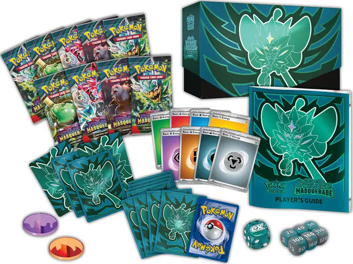 Scarlet & Violet — Twilight Masquerade — Elite Trainer Box (9 packs)
