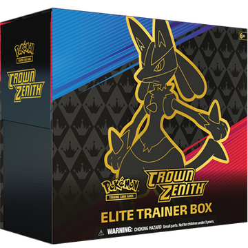 Sword & Shield — Crown Zenith — Elite Trainer Box (10 packs)