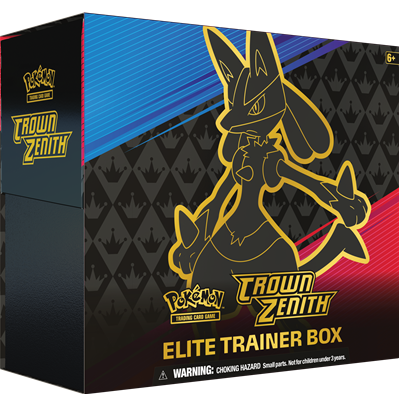 Sword & Shield — Crown Zenith — Elite Trainer Box (10 packs)